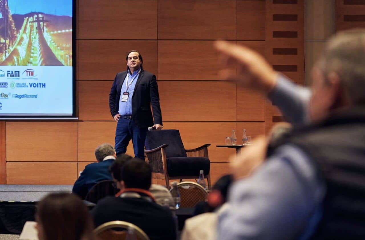 Questions from the floor during The Smart Conveyor presentation