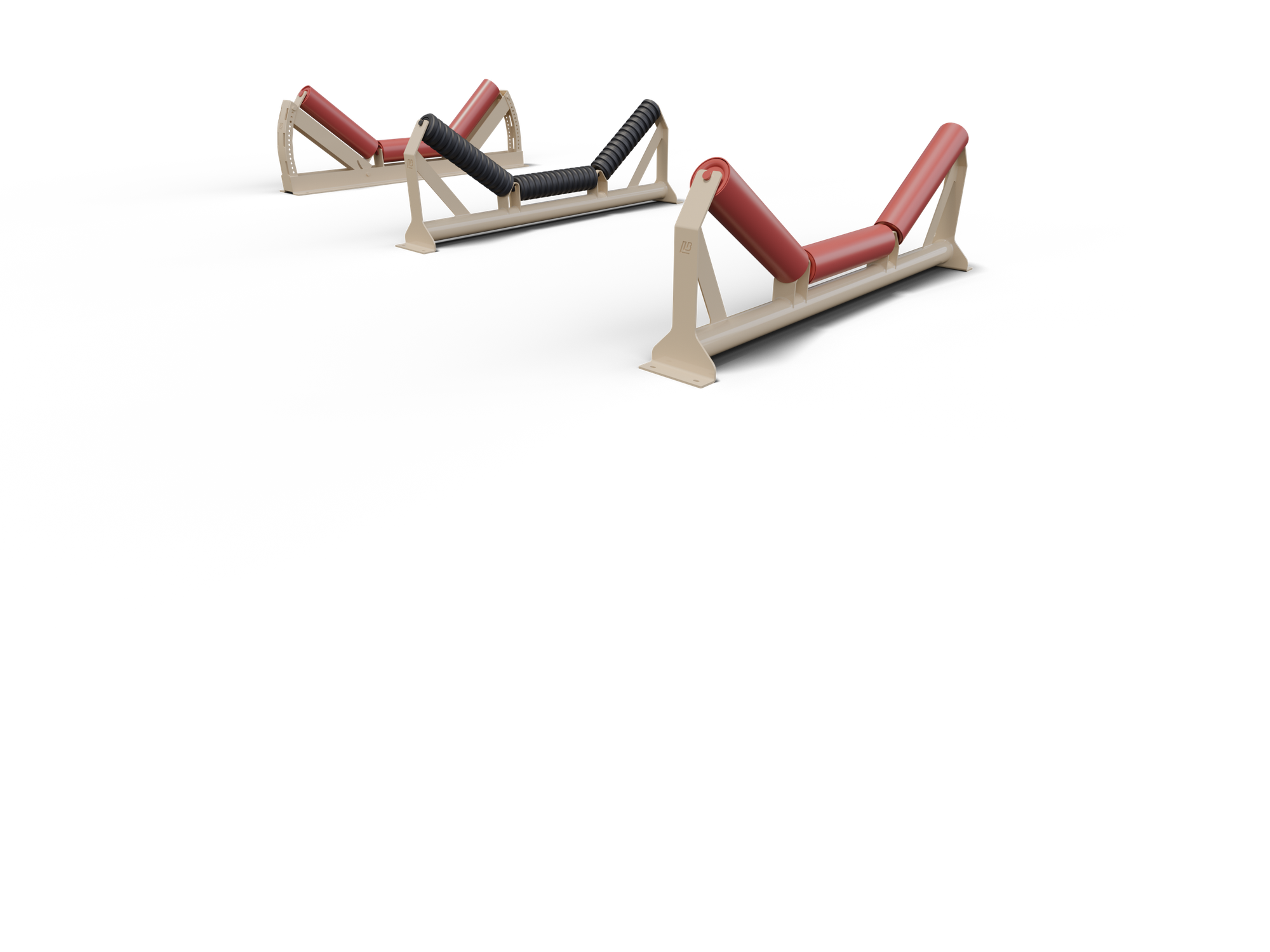 Lorbrand carry and impact idlers